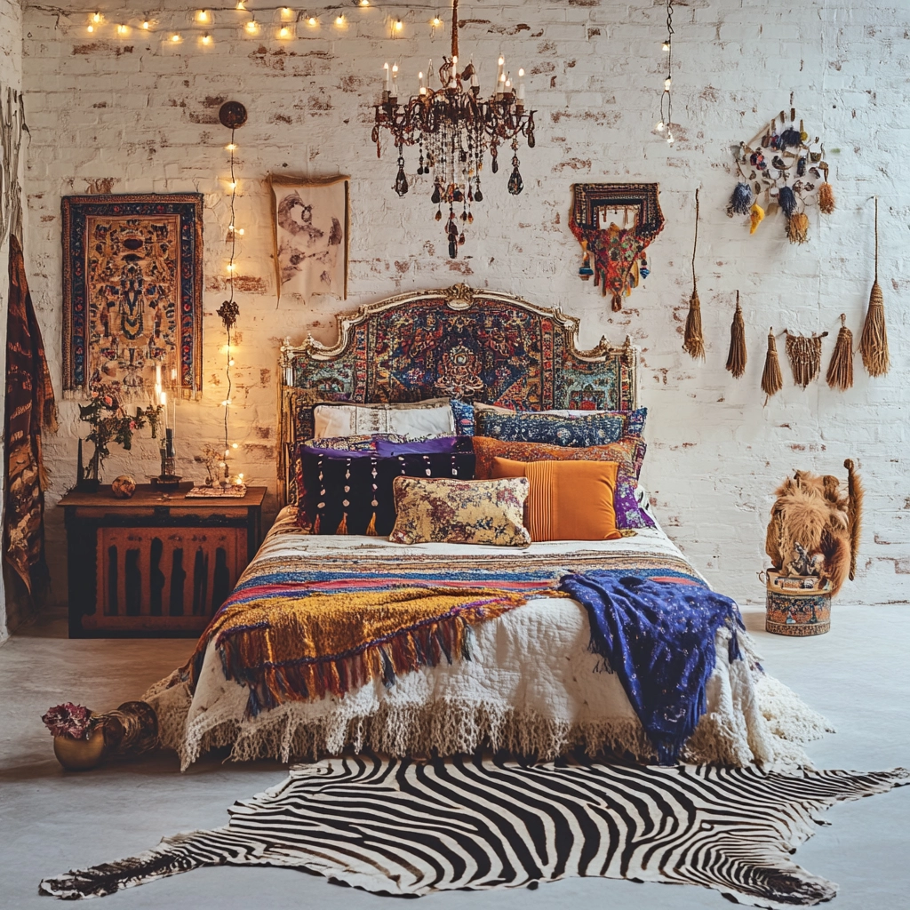 zebra rug bedroom 5