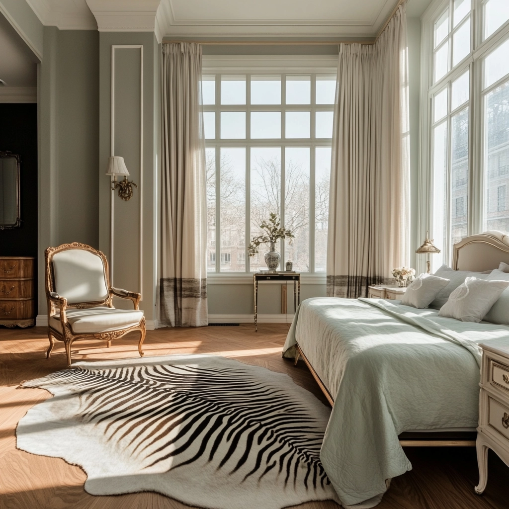 zebra rug bedroom 55