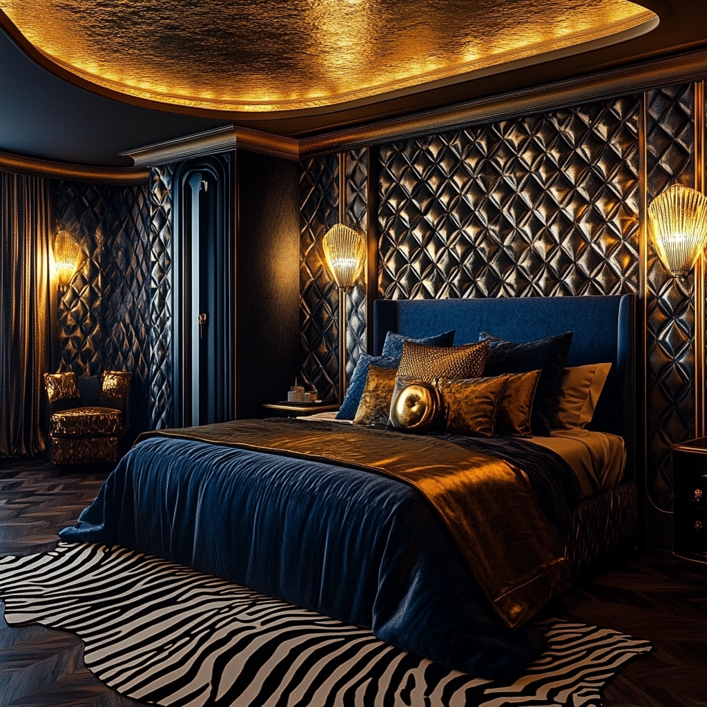 zebra rug bedroom 57