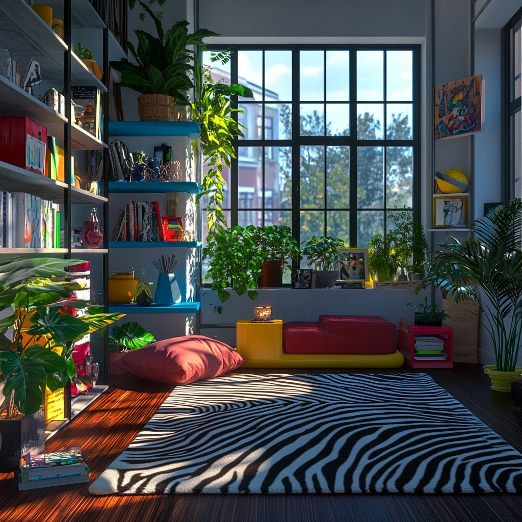 zebra rug bedroom 67